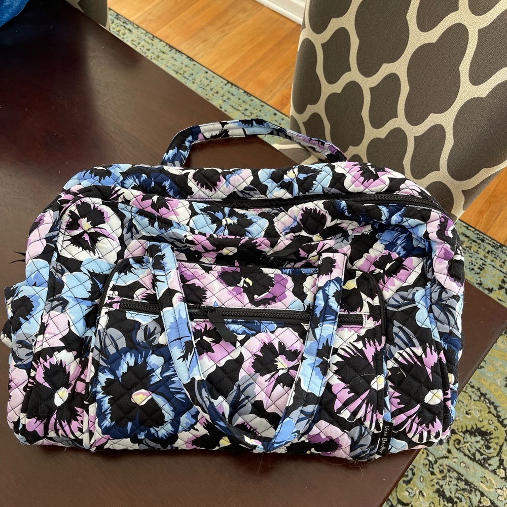 Vera Bradley Weekender Travel Bag & Makeup Bag